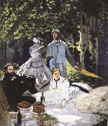 Claude Monet Luncheon on the Grass oil on canvas